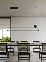 Immax NEO LITE OVALE intelligens függő lámpatest fekete 122cm 50W Tuya WiFi BEACON támogatással (6)