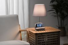 Immax SOFA LED asztali lámpa Qi vezeték nélküli töltéssel, szürke (3)
