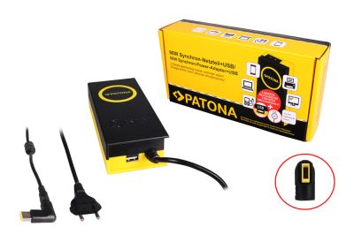 Adaptér 20V Slim Tip 90W/4,74A+výstup USB EOL