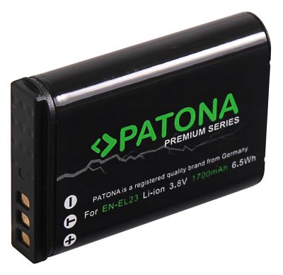 Bateria Nikon EN-EL23 1700mAh Li-Ion Premium