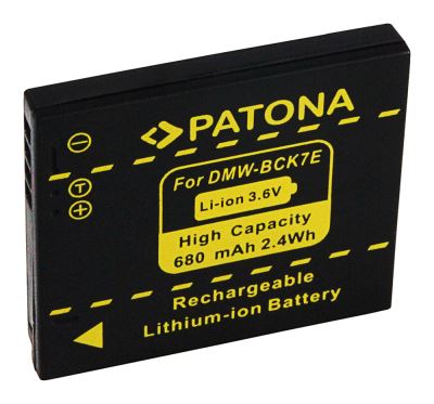 Bateria Panasonic DMW-BCK7E 680mAh Li-Ion