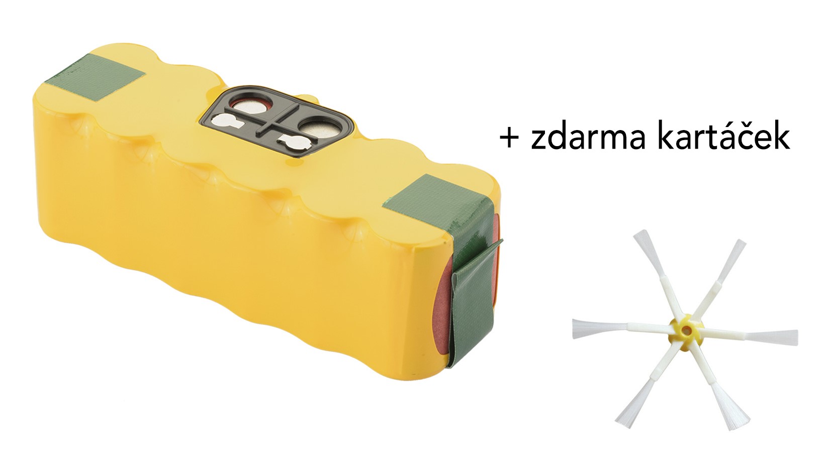 Battery iRobot Roomba 3300mAh, Ni-MH pro sérii 5xx,6xx,7xx,8xx+ toothbrush  - IMMAX.cz