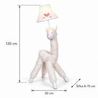 Podlahová lampa Immax  LAMA E27 130cm (12)