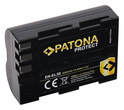 Aku Nikon EN-EL3e  2000mAh Li-Ion Protect
