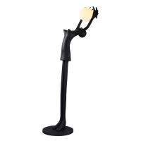 Immax SILUETTE Human GIRL 210 cm – socha, stojaca lampa, čierna, sklolaminát, 1xE27