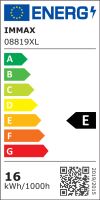 Immax SILUETTE Imperial OBR 113 cm – rzeźba SMART LED 16 W z włókna szklanego, błyszczący chrom (10)