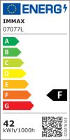 Immax NEO HIPODROMO Smart závesné svietidlo 120x30cm, 42W biele Zigbee 3.0 (7)