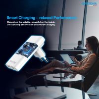 Slim 2x USB-C PD65W töltő - GaN PD3.0/QC3.0 fekete (4)