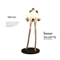Immax SILUETTE HUMAN BALL – 180 cm – szobor alakú állólámpa, üvegszálas műanyag, rózsaszín arany, 6xE27