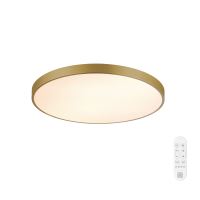 Immax NEO LITE SEMPLICI Inteligentna lampa sufitowa Tuya WiFi BEACON, 80 cm 96 W 6912 lm, złota (21)