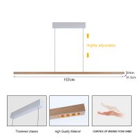 MADEIRA lineár dřevo jasan 157cm  stmívatelné senzorem