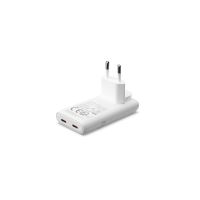 Slim 2x USB-C PD65W töltő - GaN PD3.0/QC3.0 fehér (2)