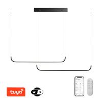 Immax NEO LITE PATTINI Smart double black 52W, 3640lm, 160-280cm, Tuya, WiFi z obsługą BEACON (8)