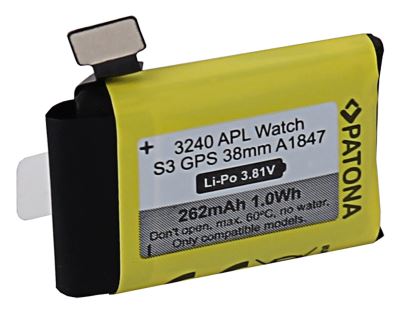 Akkumulátor Apple Watch 3 GPS 262mAh A1847 38mm