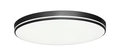 Immax NEO LITE AREAS Smart lampa sufitowa 51cm, 48W czarna Tuya Wi-Fi