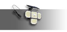 Zewnętrzne oświetlenie ścienne LED z czujnikiem PIR, Immax CLOVER-2 z zewnętrznym panelem, 5 W (3)