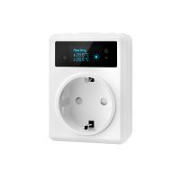 Inteligentna wtyczka wewnętrzna z termometrem bez bolca, Immax NEO, typ F, WiFi (2)