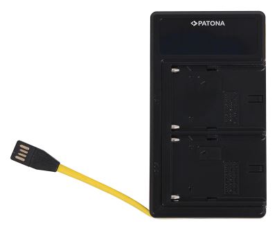 Nabíječka Dual Sony NP-F970/F960/F950/FM50 ,USB