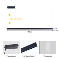Immax NEO MADEIRA lineár dřevo černé 152cm Tuya WIFI (6)