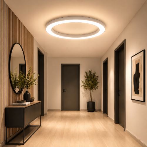 Immax NEO PASTEL SLIM Smart mennyezeti lámpa  95x7cm, 68W féher Zigbee 3.0 (14)