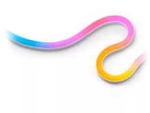 Inteligentný LED pásik NEON RGBIC Immax NEO LITE, WiFi, 5 m, TUYA, IR diaľkový ovládač, Beacon