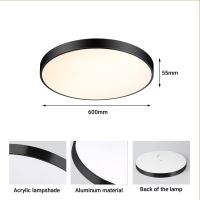 Immax NEO LITE SEMPLICI Inteligentna lampa sufitowa czarna 60cm 60W 4500 lm Tuya WiFi BEACON (19)