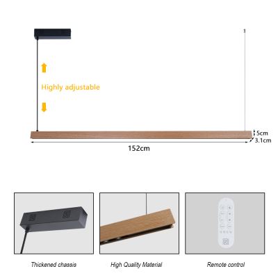 Immax NEO MADEIRA lineár dřevo dub 152cm Tuya WIFI