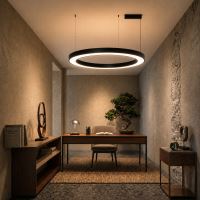 Immax NEO PASTEL Smart lampa wisząca 95cm 68W czarna Zigbee 3.0 (8)