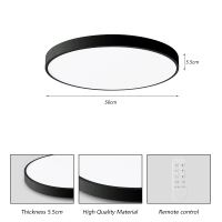 Immax NEO LITE SEMPLICI Smart strop svítidlo černé 50cm 48W 3468 lm Tuya WiFi  BEACON (6)