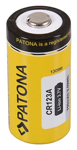 Aku CR123A/16340 700mAh Li-Ion 3,7V nabíjecí 16340