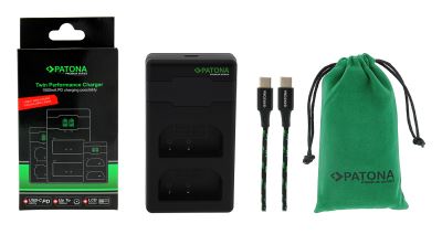 Rychlonabíjačka Dual Panasonic DMW-BLF19  +kabel