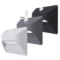 Immax STEP LIGHT bezdrôtové schodiskové svietidlo, PIR senzor, strieborné (8)