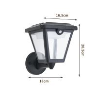 Vonkajšie nástenné solárne LED osvetlenie Immax SUN LAMPADA s PIR senzorom (3)