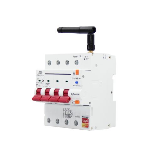 Immax NEO intelligens megszakító 3P+N 10-63A áramvédővel, teljesítményméréssel, Zigbee 3.0-val