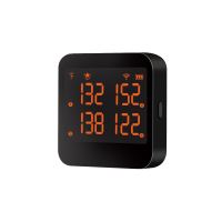 Immax NEO intelligens hőmérséklet-érzékelő LCD-kijelzővel, 4 db külső érzékelővel, BLE