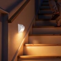 Immax STEP LIGHT bezdrôtové schodiskové svietidlo, PIR senzor, matná biela (2)
