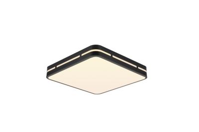 Immax NEO LITE PERFECTO Smart mennyezeti lámpa négyzet 30cm, 24W feketeTuya Wi-Fi
