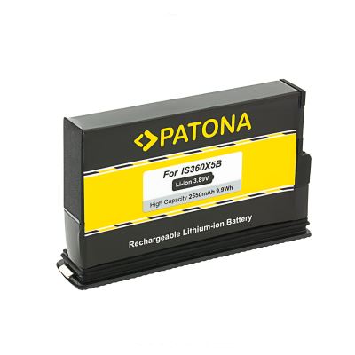 Insta 360 One X5 akkumulátor, 2550 mAh, Li-Ion, 3,89 V, CINSBAHA