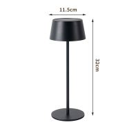 Vonkajšia solárna LED stolná lampa Immax CHIC, čierna, 2,5 W, stmievateľná (4)