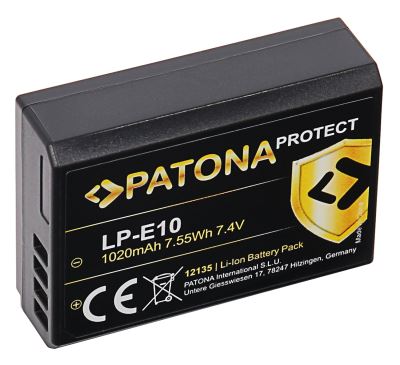 Akkumulátor Canon LP-E10 1020mAh Li-Ion számáratect