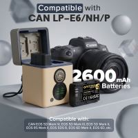 Nabíjačka Foto Dual Canon LP-E6NH/LP-E6P + 2x akumulátor 2600 mAh Protect (7)