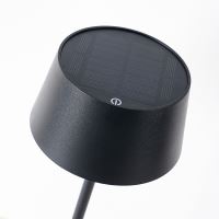 Immax CHIC kültéri napelemes LED asztali lámpa, fekete, 2,5 W, fényerő-szabályozható (6)