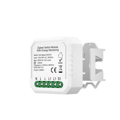 Immax NEO Smart kontroler z pomiarem zużycia V6 1-przyciskowy Zigbee 3.0