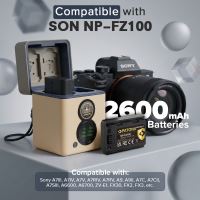 Sony Foto Dual NP-FZ100 töltő + 2 db 2600 mAh-s Protect akkumulátor (7)