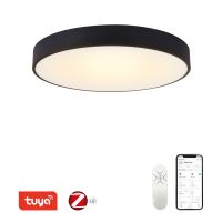 Immax NEO RONDATE SLIM Inteligentna lampa sufitowa 80 x 7cm 65W czarna Zigbee 3.0 (13)