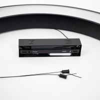 Immax NEO PASTEL Smart Szabályozható csillár 95cm 68W fekete Zigbee 3.0 (1)