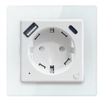 Nexa intelligens belső aljzat dugasz nélkül, Immax NEO, F típus, 1xUSB, 1xUSB C , PD 20W, WiFi Nexa intelligens belső aljzat dugasz nélkül, Immax NEO, F típus, 1xUSB, 1xUSB C , PD 20W, WiFi