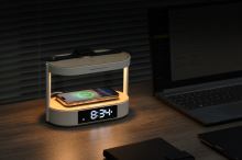 LED ébresztőóra Immax TRIPLE DOCK 3x vezeték nélküli töltőállomás (8)