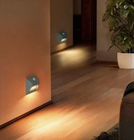 Immax STEP LIGHT bezdrôtové schodiskové svietidlo, PIR senzor, strieborné (2)