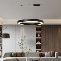 Immax NEO PASTEL Smart lampa wisząca 95cm 68W czarna Zigbee 3.0 (10)